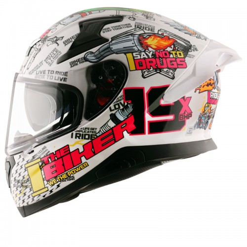 AXOR APEX xBhp #theNineteen HELMET (Pink White) - Image 4