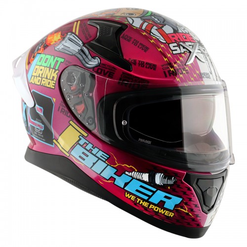 AXOR APEX xBhp #theNineteen HELMET (Pink White) - Image 2