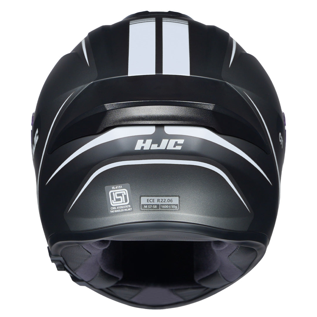 HJC C71 (C7X) Quez Helmet (White) - Image 3