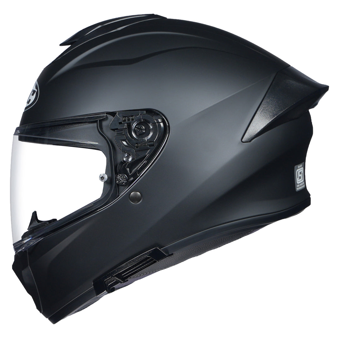 HJC C71 (C7X) Semi-Flat Black Helmet - Image 2