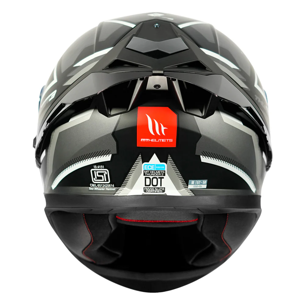 MT Thunder3 Pro Blaze Helmet(Matt Black) - Image 6