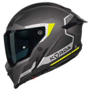 Korda Icon Lemur Helmet (Fluorescent Yellow)