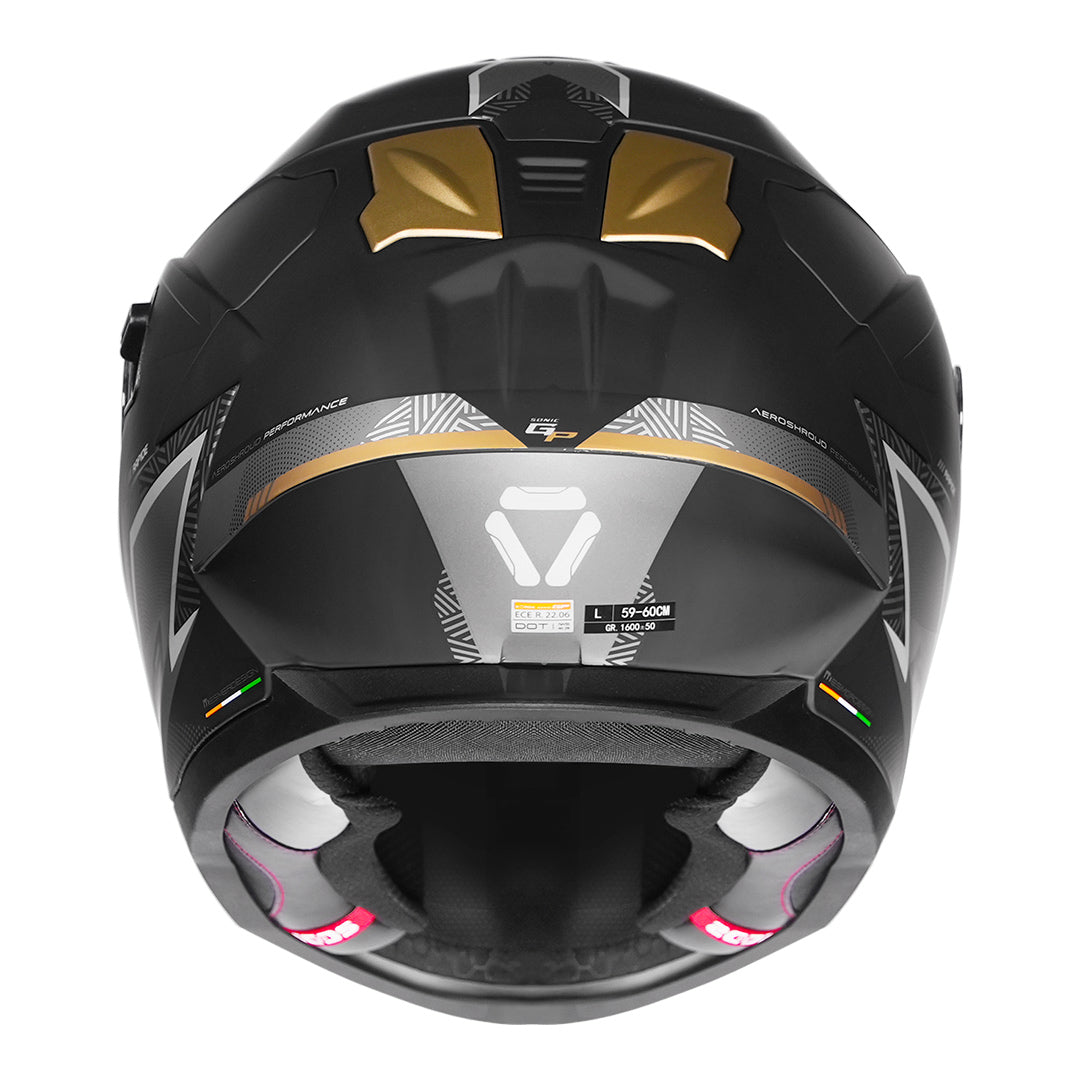 Korda Sonic GP Rapide Helmet (Grey) - Image 6