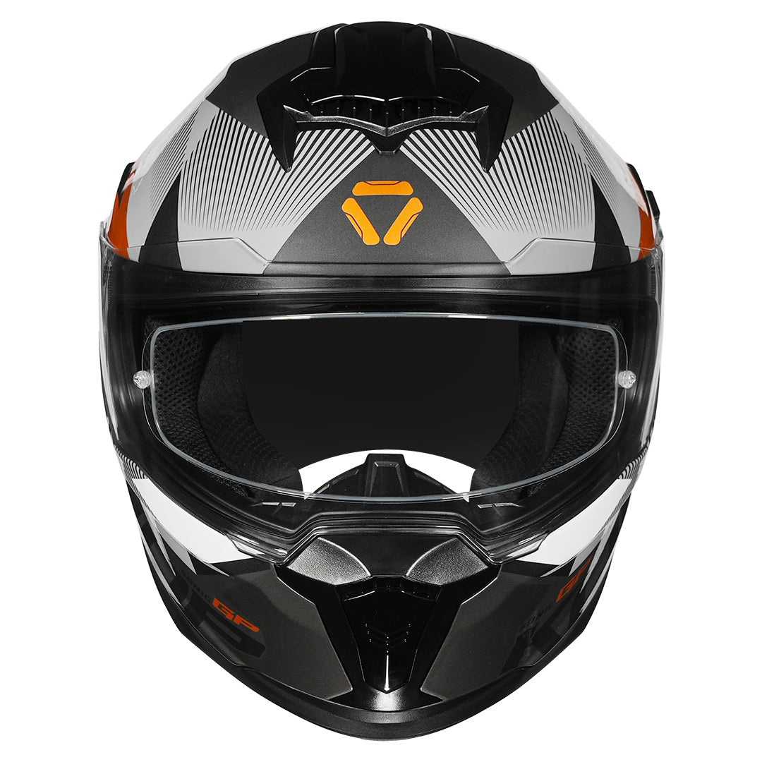 Korda Sonic GP Brave Helmet (Gloss Grey) - Image 9