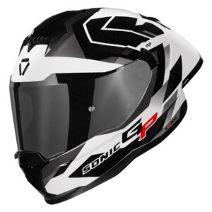 Korda Sonic GP Flash Helmet (Black/White)