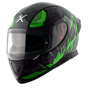 Apex Hunter Helmet (BLACK NEON GREEN)