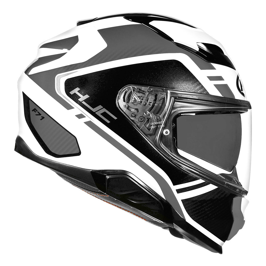 HJC F71 (F7X) Tozz Helmet (Grey) - Image 2
