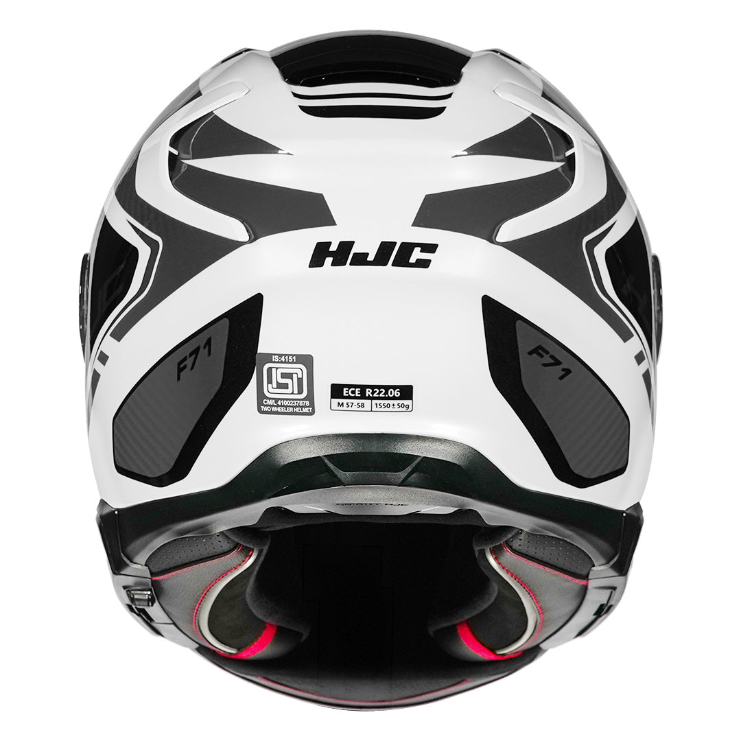 HJC F71 (F7X) Tozz Helmet (Grey) - Image 7