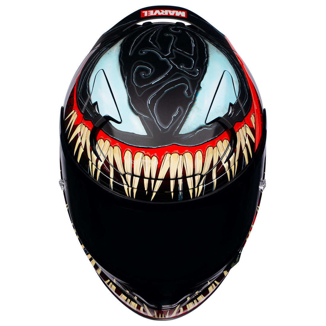 HJC RPHA SERIES 12 VENOM 3 MARVEL (Black & Red) - Image 8