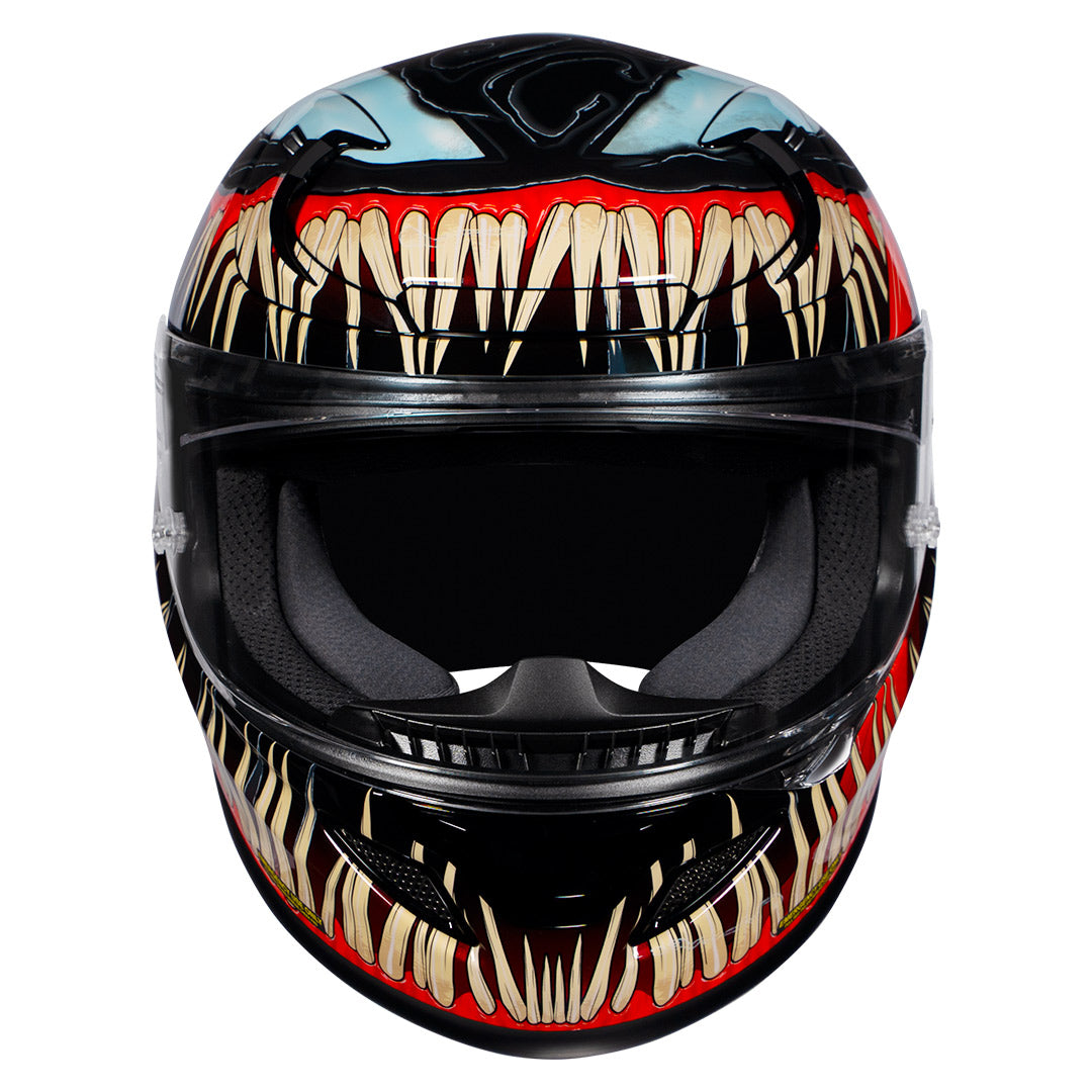 HJC RPHA SERIES 12 VENOM 3 MARVEL (Black & Red) - Image 6