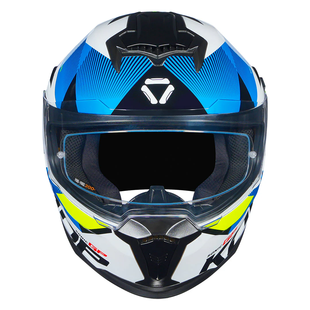 Korda Sonic GP Brave Helmet (Fluorescent Yellow) - Image 4