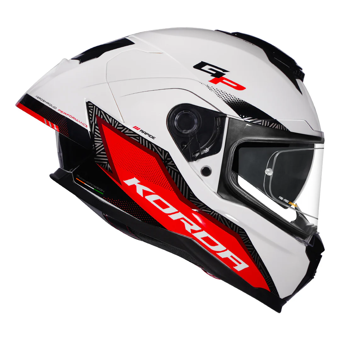 Korda Sonic GP Rapide Helmet (Red) - Image 7