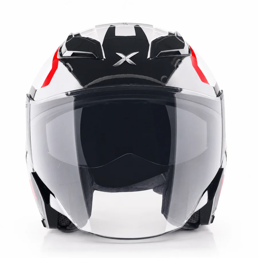 Axor Kylo Ray Helmet(WHITE RED) - Image 3