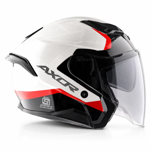 Axor Kylo Ray Helmet(WHITE RED) - Image 6