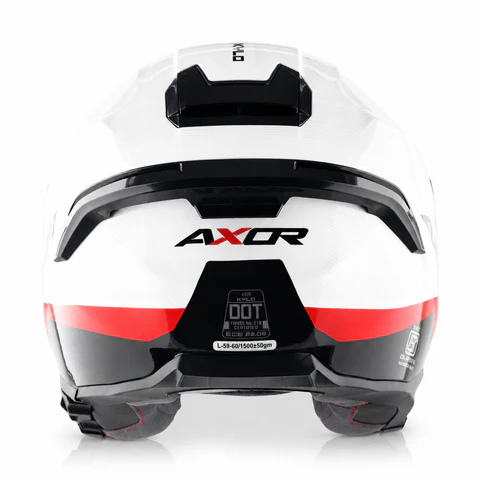 Axor Kylo Ray Helmet(WHITE RED) - Image 8
