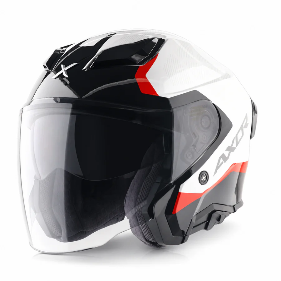 Axor Kylo Ray Helmet(WHITE RED)
