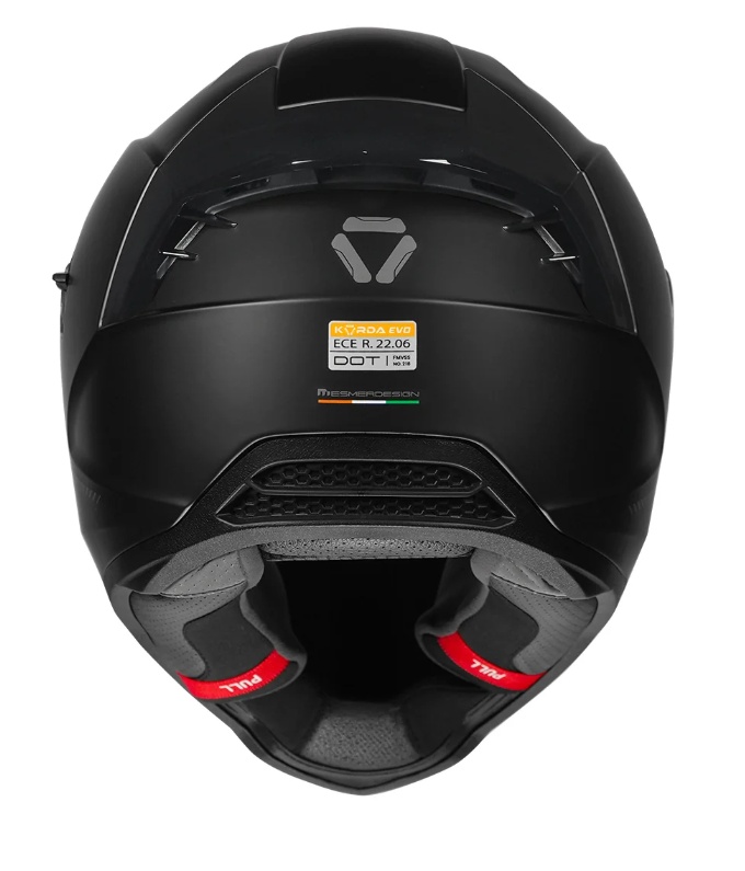 Korda Evo Solid Helmet (Matt Black) - Image 7