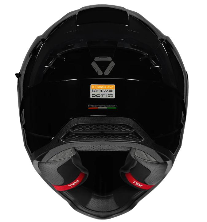Korda Evo Solid Helmet (Gloss Black) - Image 5