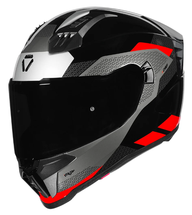 Korda Evo Chief Gloss Black Red Helmet