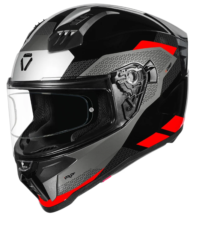 Korda Evo Chief Gloss Black Red Helmet - Image 4