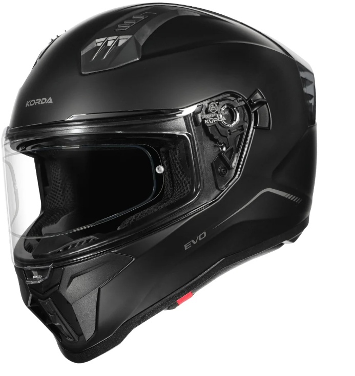 Korda Evo Solid Helmet (Matt Black) - Image 4